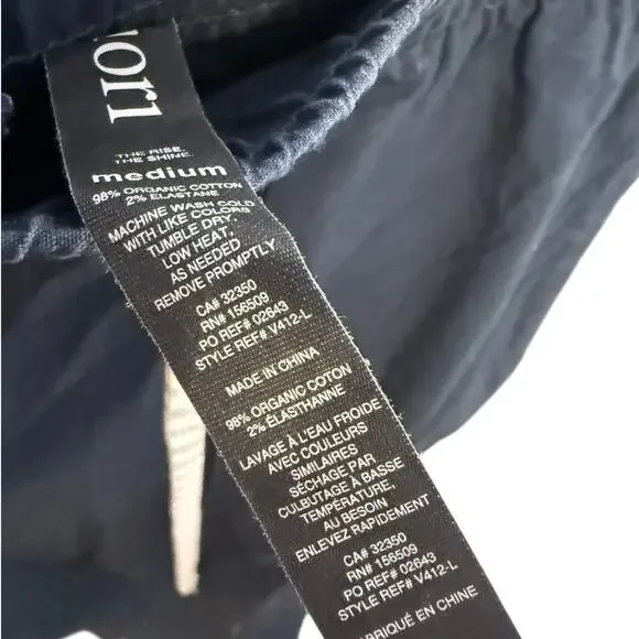 Vuori Ripstop Pants Long Indigo Navy Blue Mens M Stretch Hiking Pant - Picture 7 of 7